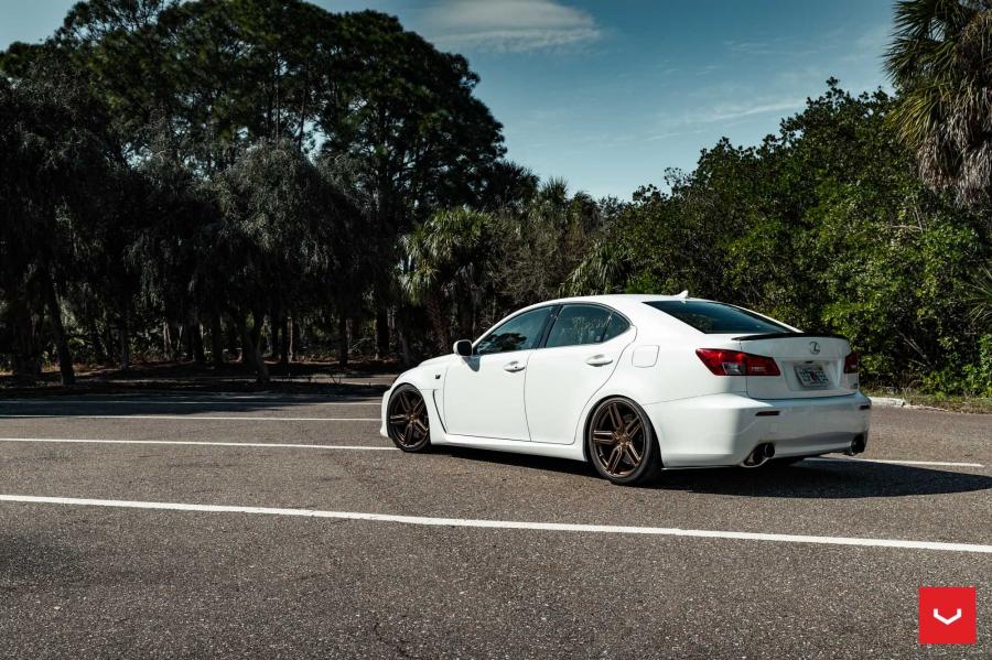  Lexus IS F on Vossen Wheels (HF-1) 2019 года  (фото 4 из 24)